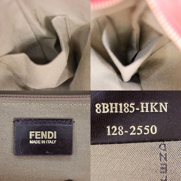 FENDI Roll Tote Zucca Canvas and Leather Tote - Picture 13 of 13